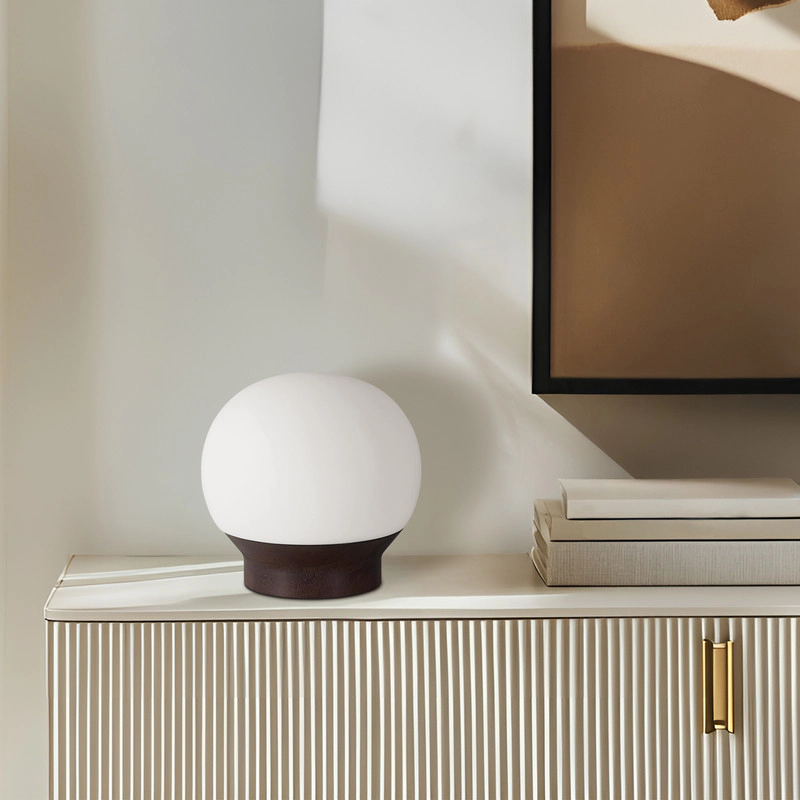Brightech Marlow Dimmable Globe Desk Lamp
