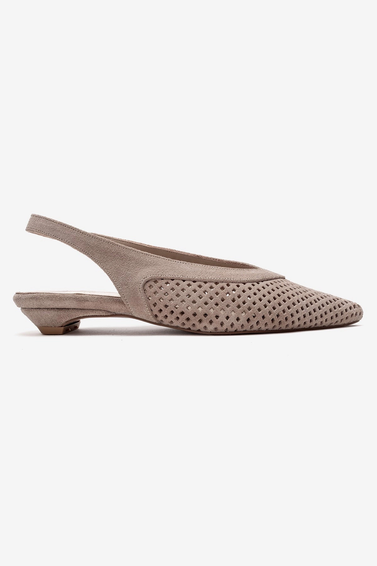 Forever & Always Womens Lieve Leather Slingback Pump