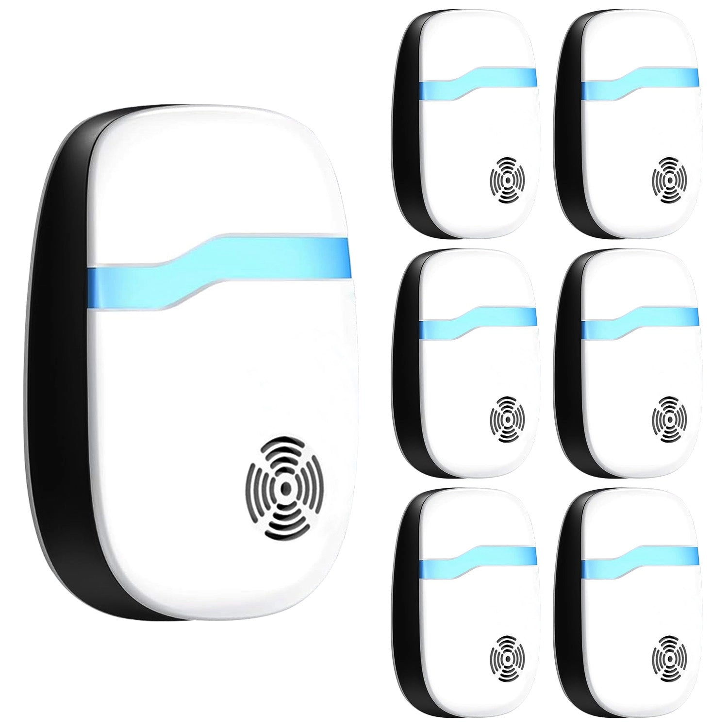 GBruno 6-Pack Ultrasonic Pest Repeller