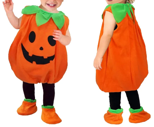 MyKids-USA Baby Halloween Pumpkin Clothes Cosplay Costume Sets
