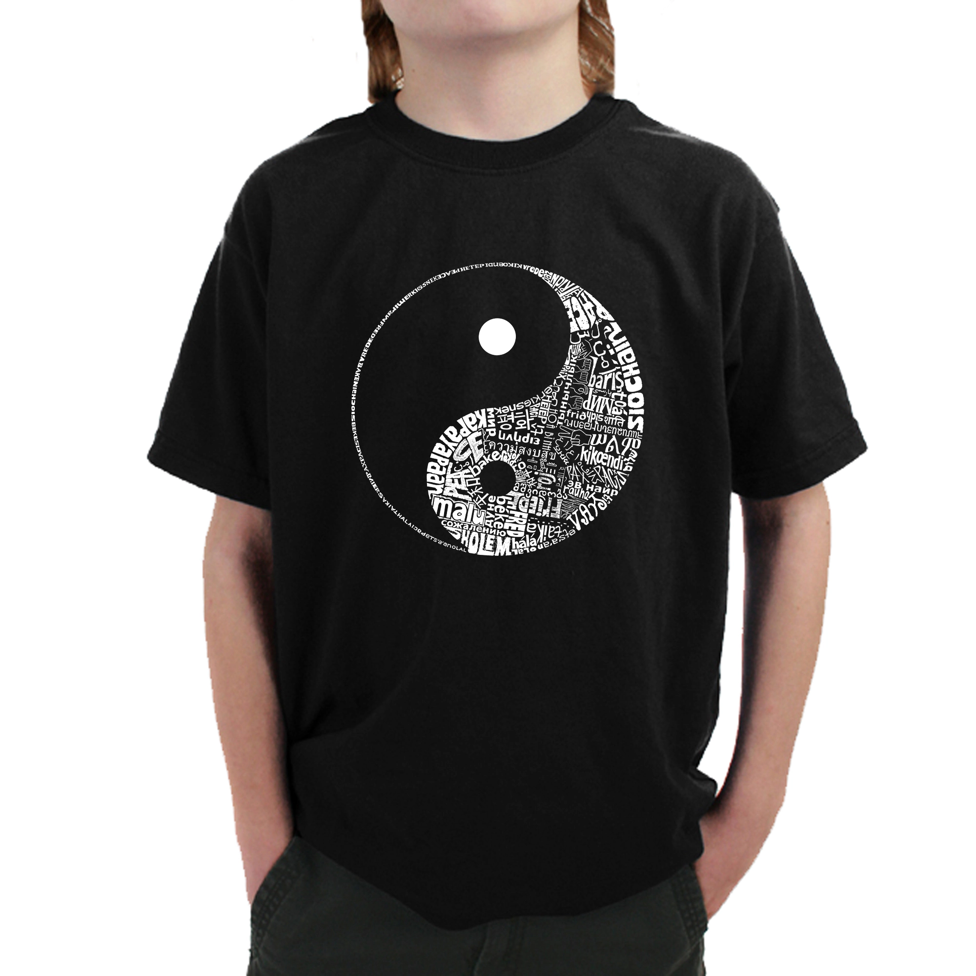 LA Pop Art Boy's Word T-Shirt