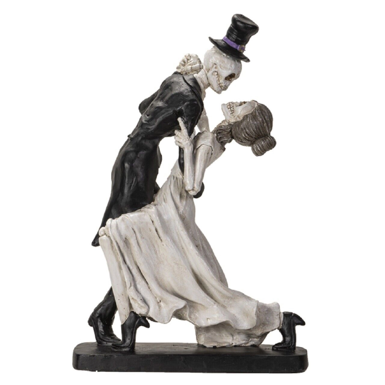 Pacific Giftware Love Never Dies Dancing Skeleton Couple Figurine 12 Inch
