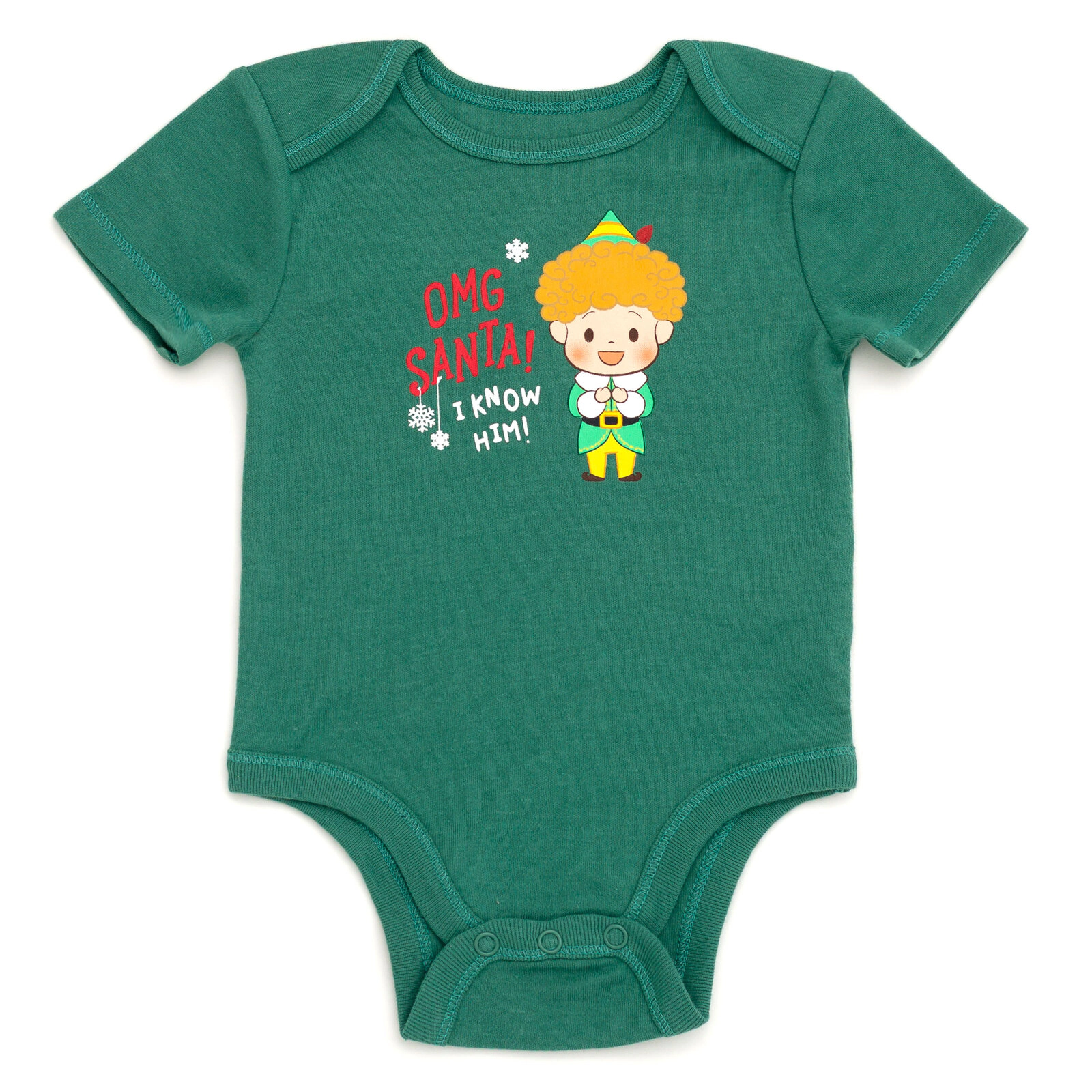 Elf Baby Christmas Cosplay Bodysuit and Hat Set