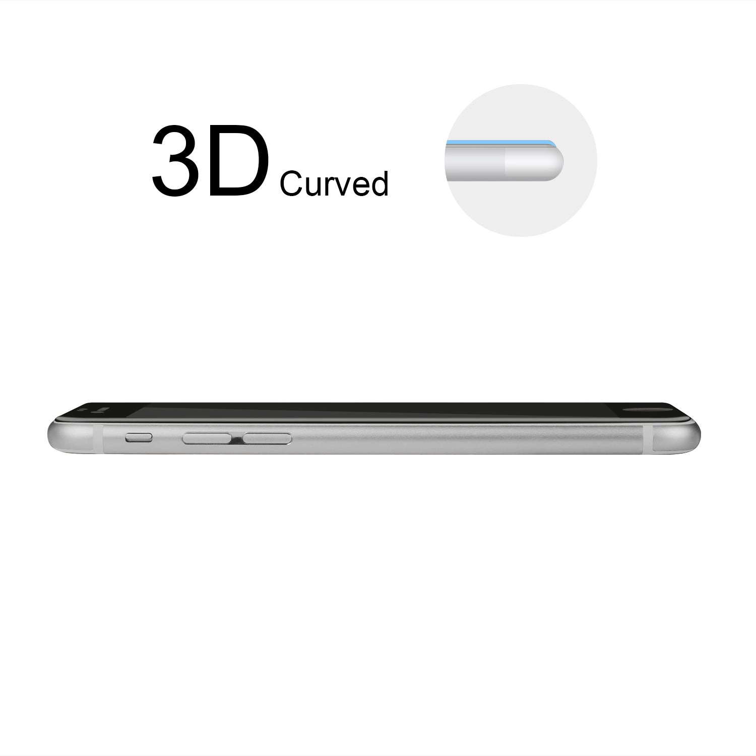 GBruno 3D Curved Tempered Glass Screen Protector