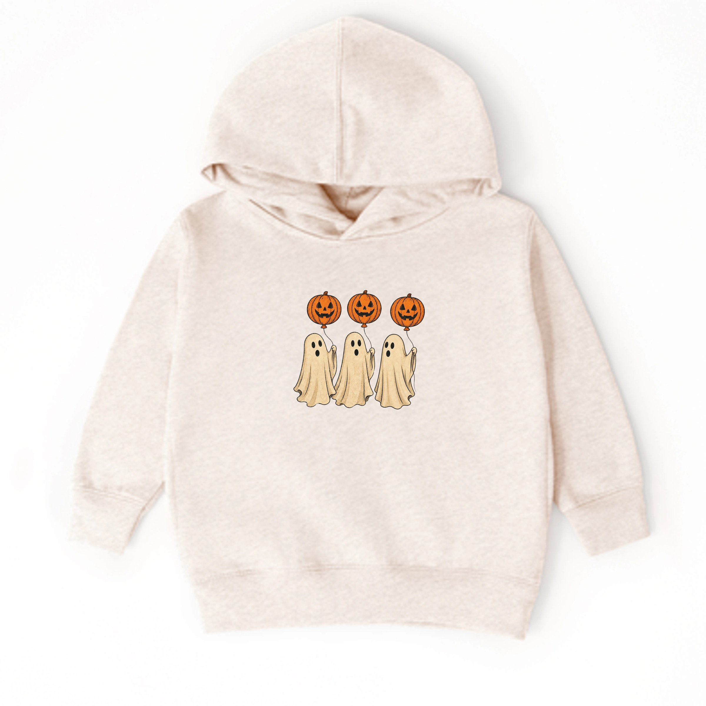 The Juniper Shop - Toddler Hoodie Ghosts With Pumpkins