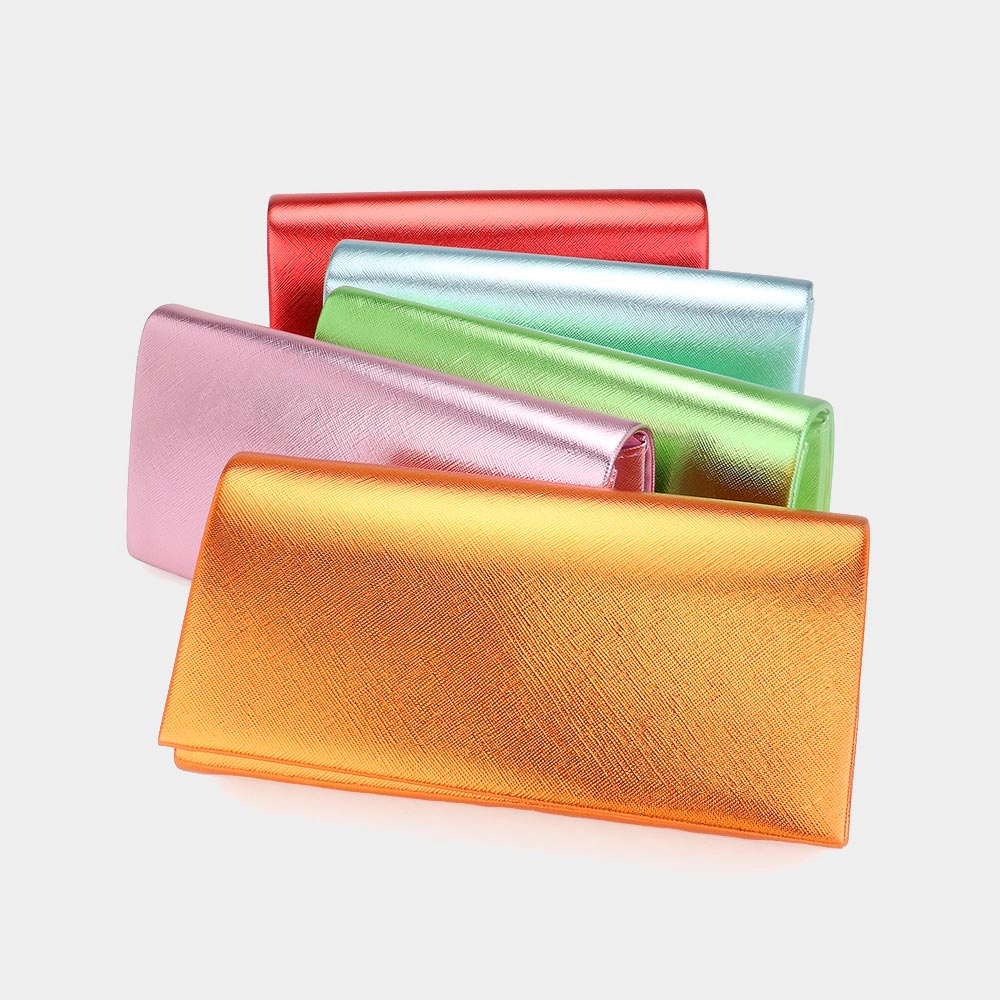 FASHNZFAB Metallic Clutch Bag / Crossbody