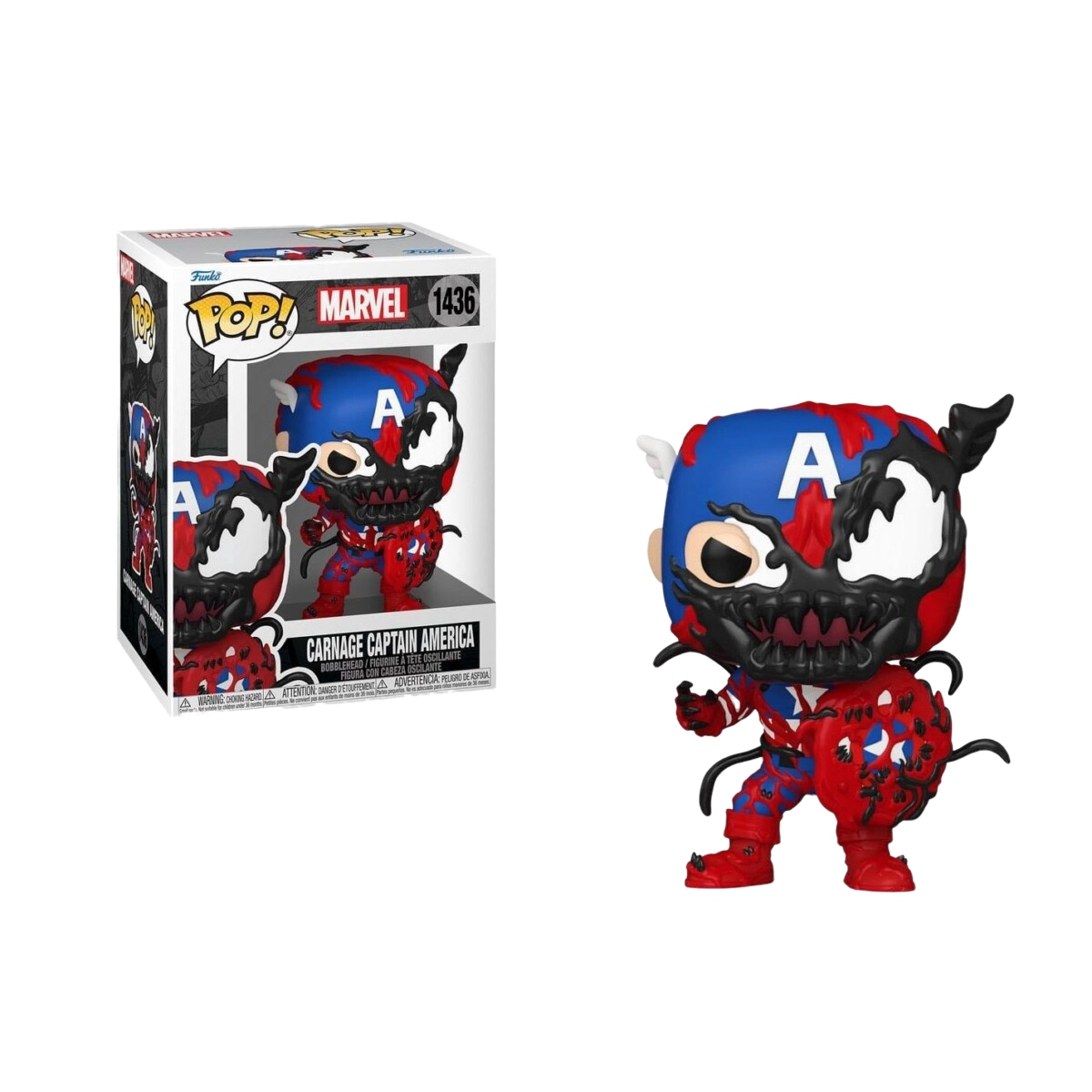 Funko Pop! Carnage: Captain America #1436