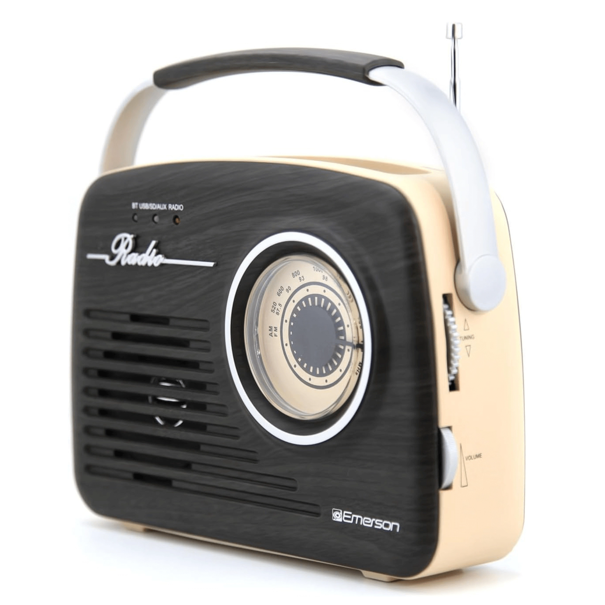 Emerson Portable Retro AMFM Radio