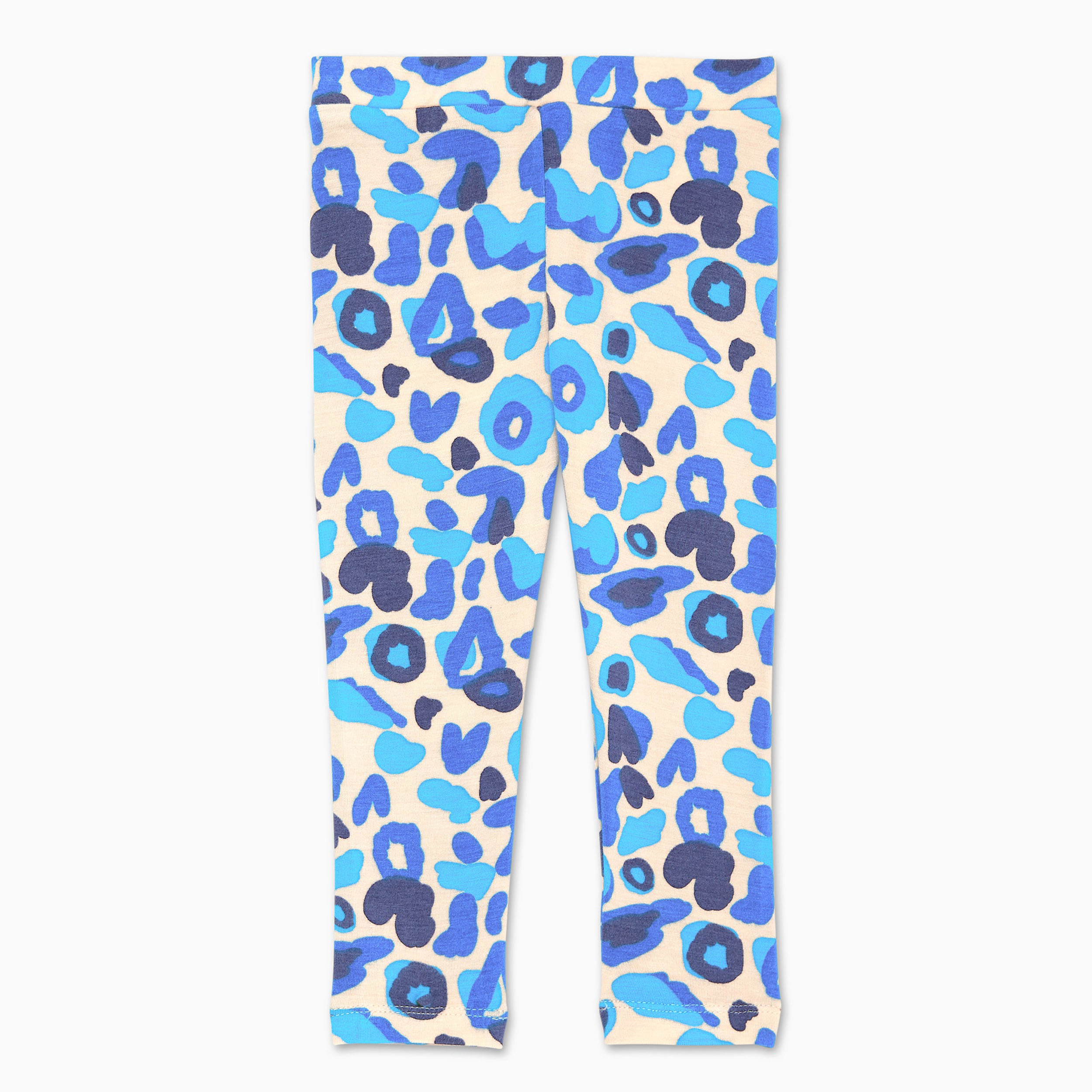 Rockets of Awesome Leopard Play Pants For Baby Girl