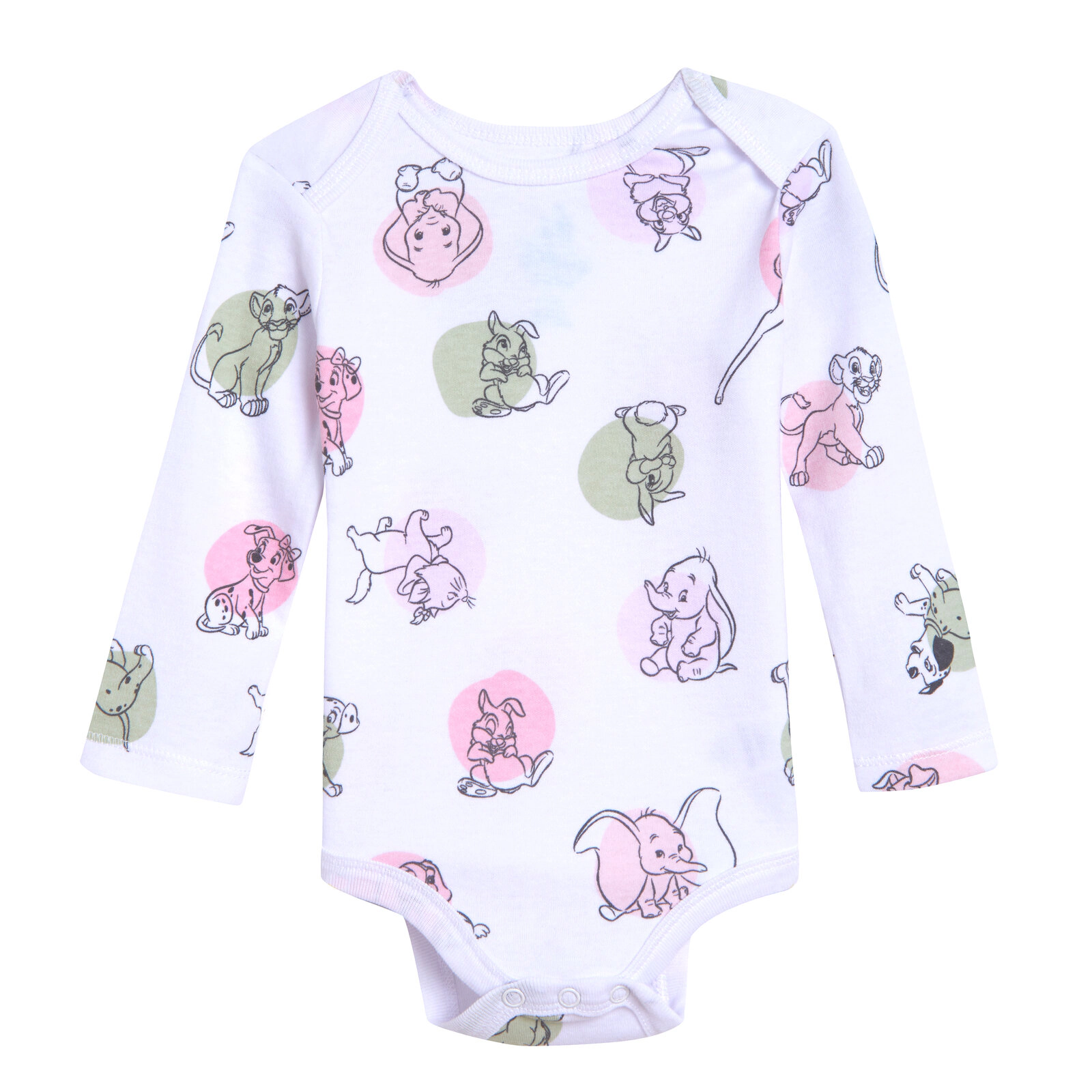 Disney Baby 3-Pack Long Sleeve Bodysuits