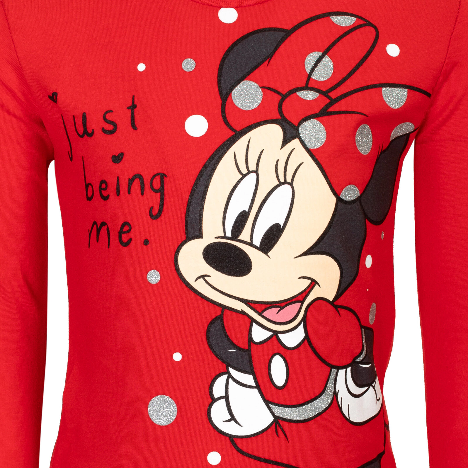 Disney Minnie Mouse Girls' Fleece Hoodie and Leggings Set