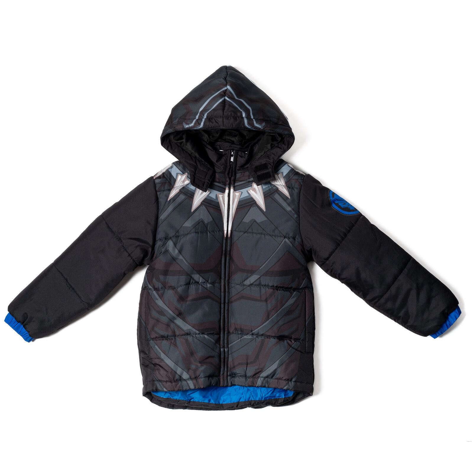 Marvel Hooded Zip-Up Puffer Jacket