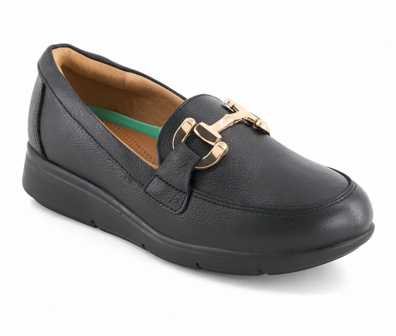 Andrea Womens Exclusive Comfort Leather Loafers