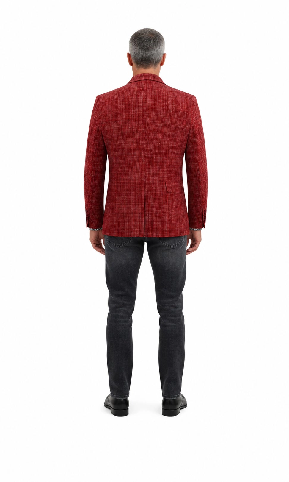 Elie Balleh Men's Slim Fit Single Breasted Blazer