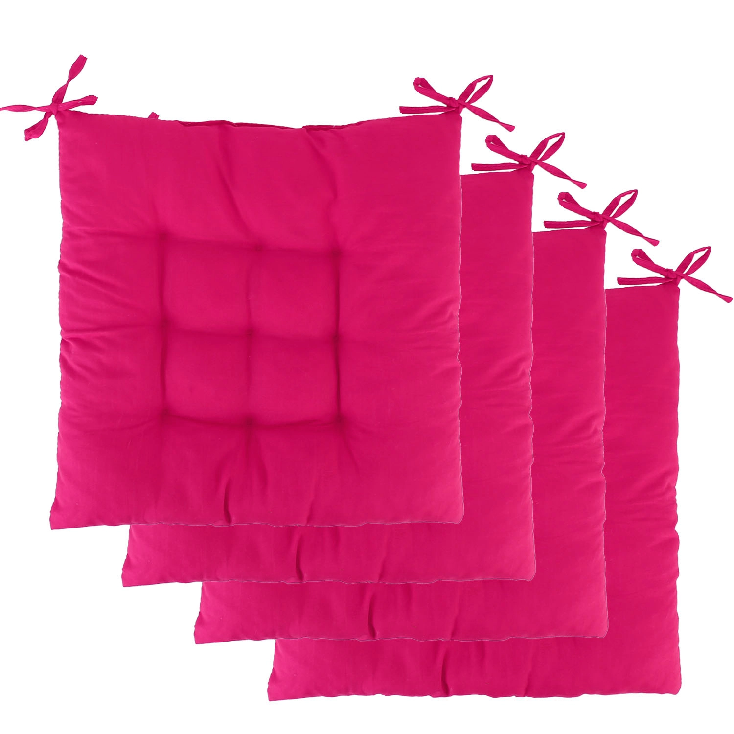 GBruno Soft Tie-On Square Chair Cushion Pads