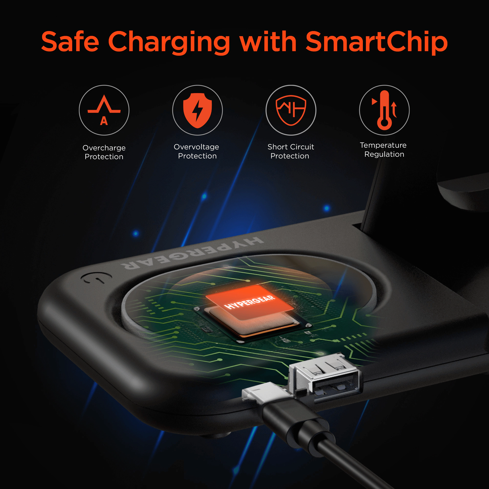 HyperGear 4 in 1 Wireless Charging Stand