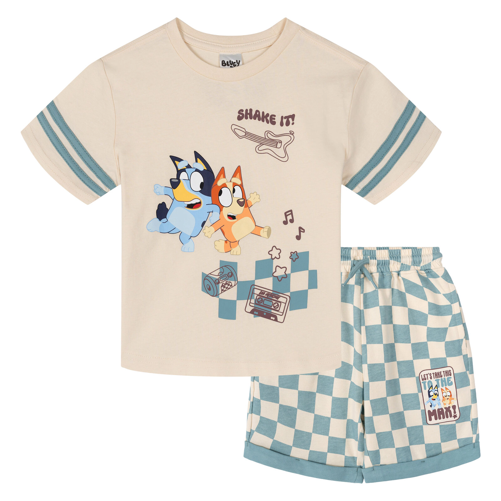 Bluey 2-Piece T-Shirt and Shorts Set
