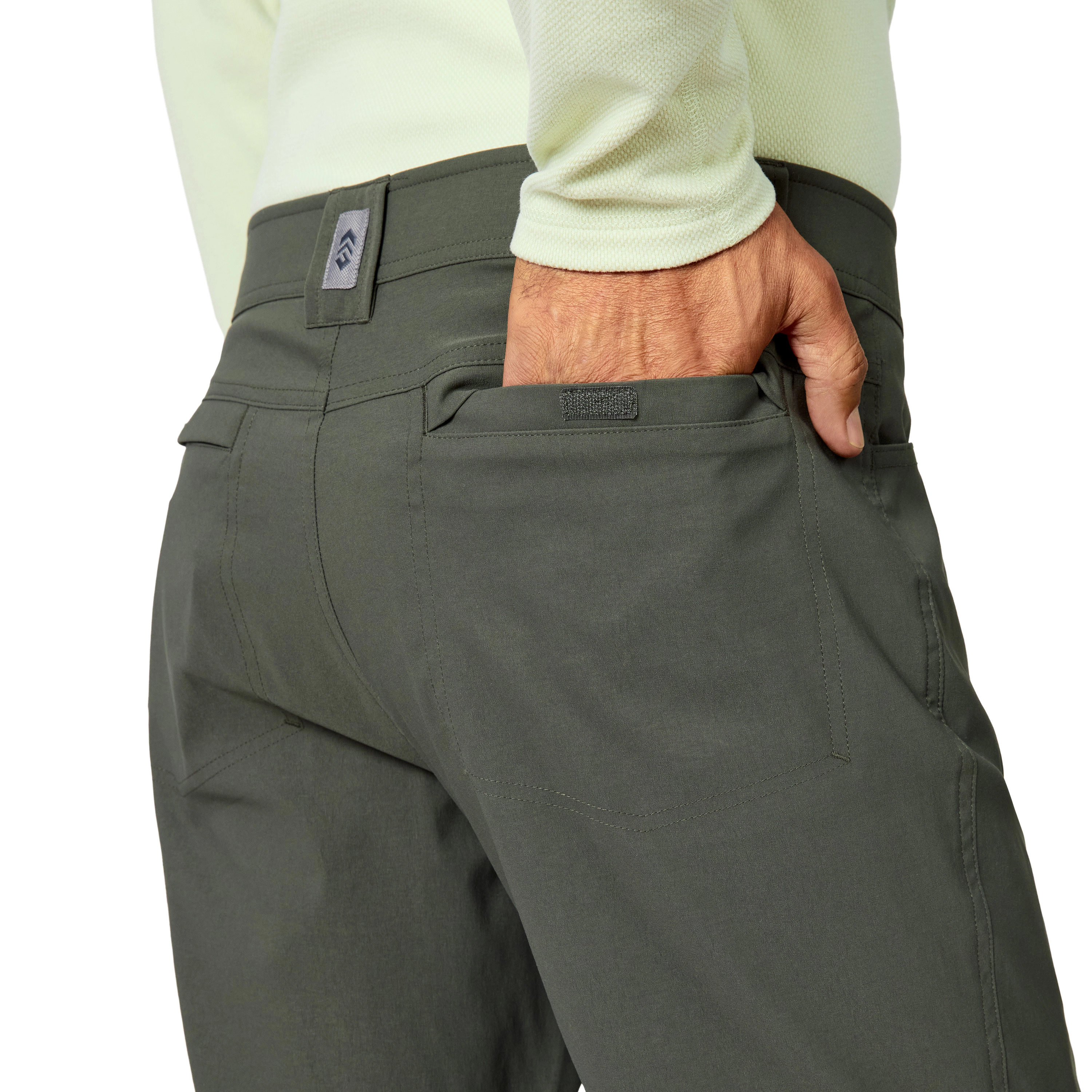 Free Country Men's Nylon Stretch Convertible Pant