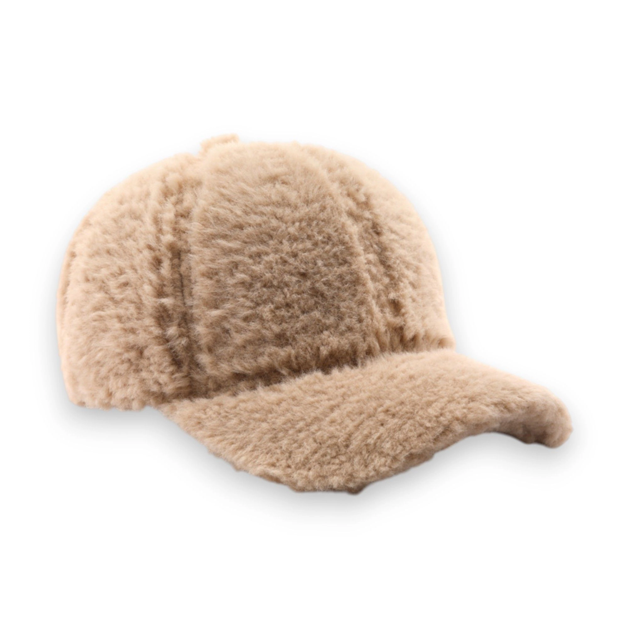 Anna-Kaci Women's Plush Baseball Cap with Soft Textured Material and Comfortable Structured Fit