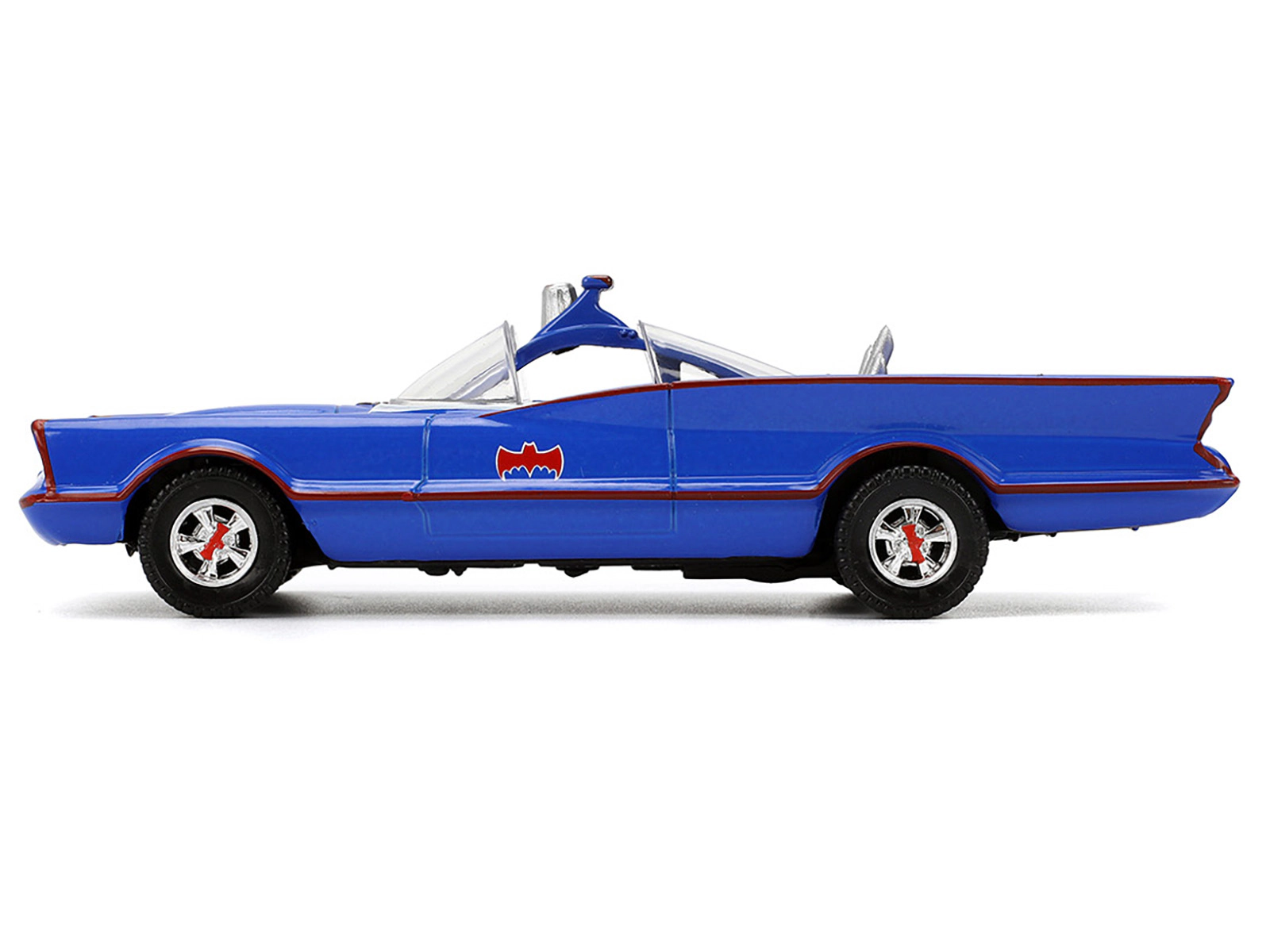 Jada 1966 Batmobile Blue "Batman" (1966-1968) Classic TV Series "Hollywood Rides" Series 1/32 Diecast Model Car by Jada
