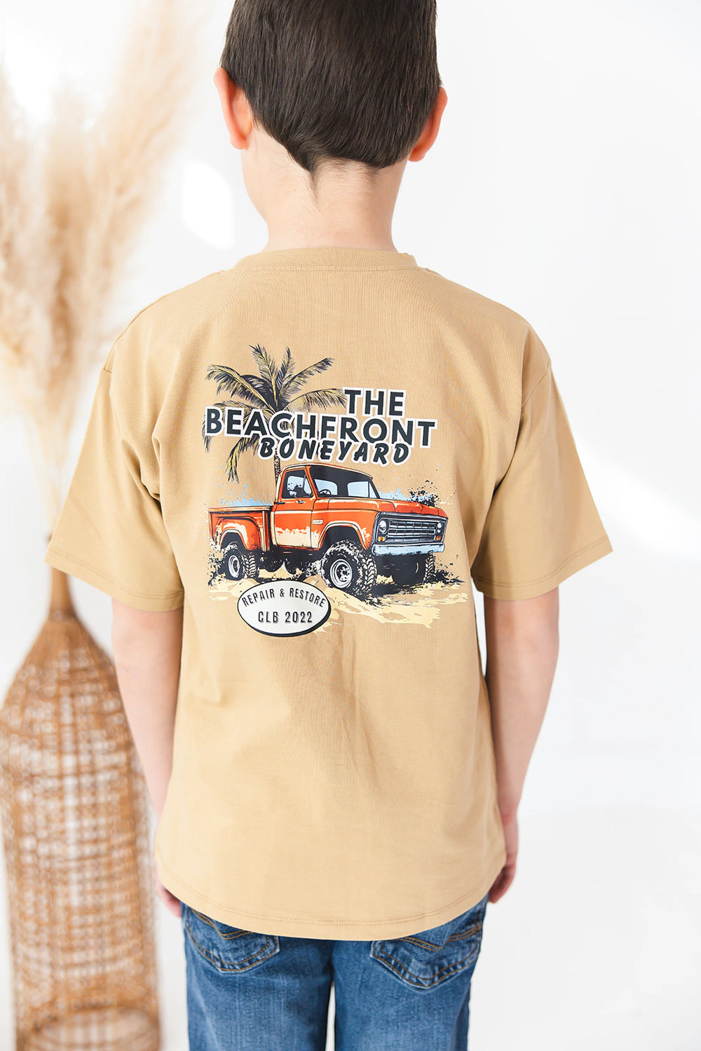 Charlie Lou Baby Boy's Beachfront Boneyard T-Shirt