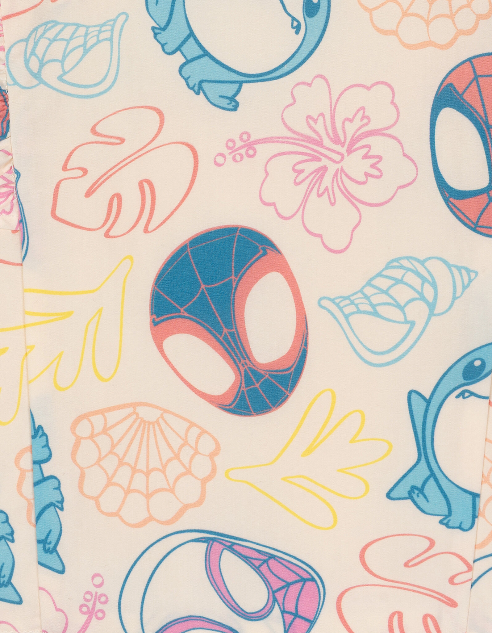 Marvel Spidey and His Amazing Friends Girls' Sleeveless Tank Top and Bubble Skort 2-Piece Set