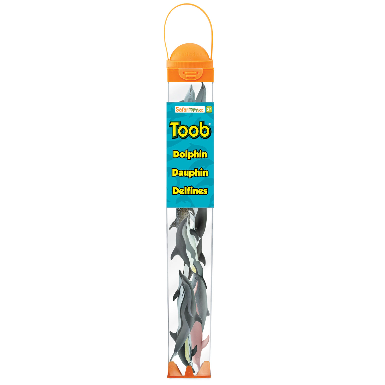 Safari Ltd. - Dolphins TOOB - contains 10 Mini Figurines