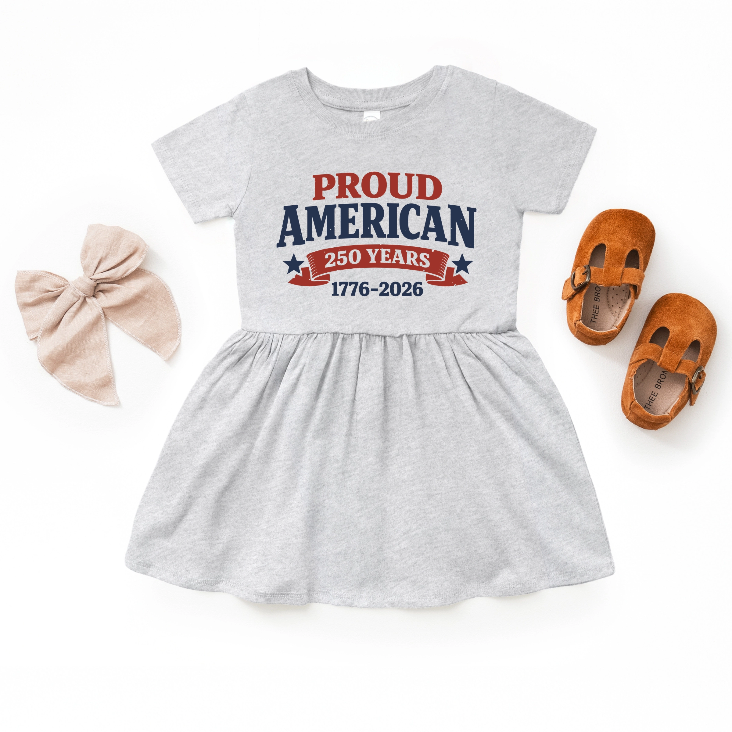 The Juniper Shop - Proud American 250 Years Infant Dress