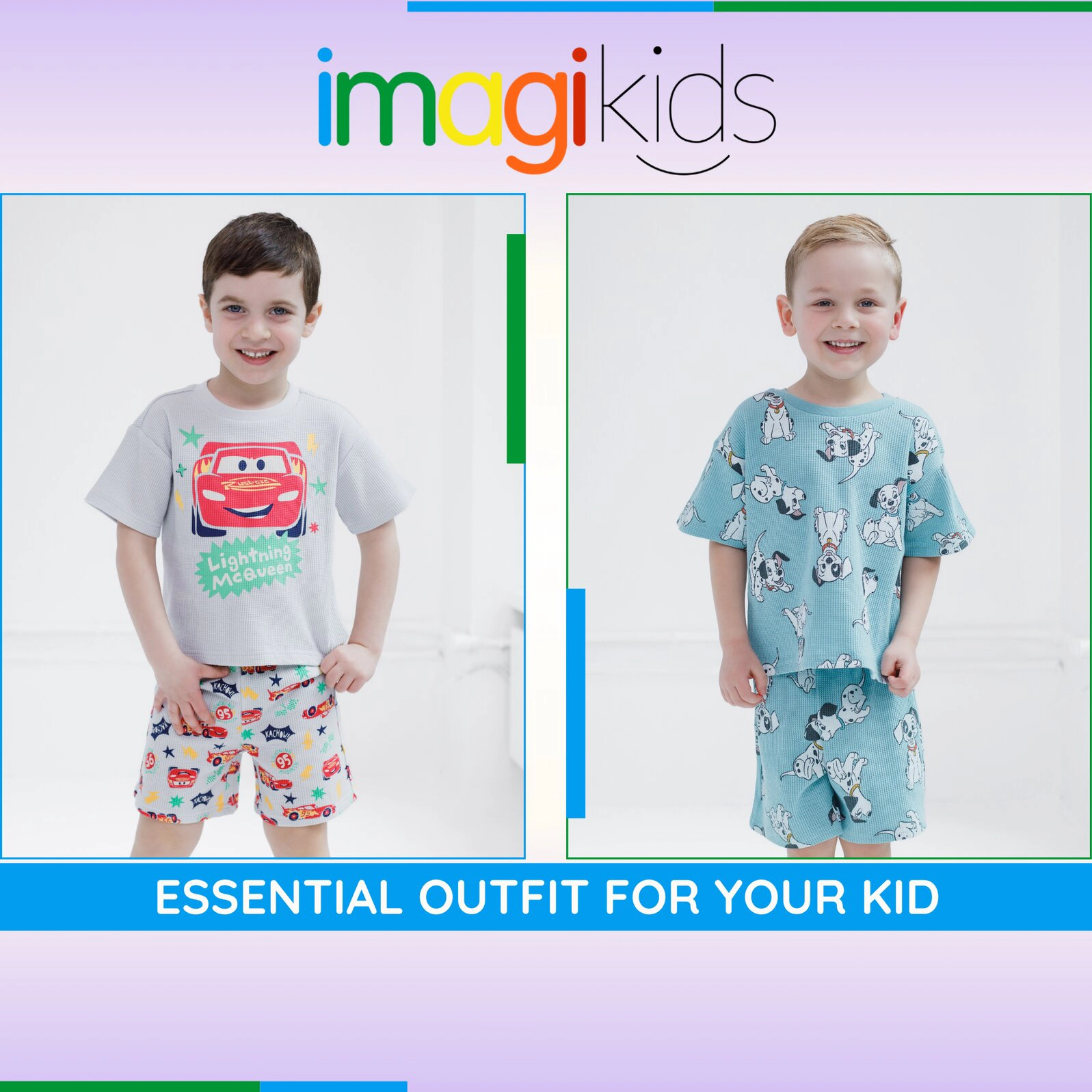 Disney Boys' 2-Piece Tee and Shorts Set