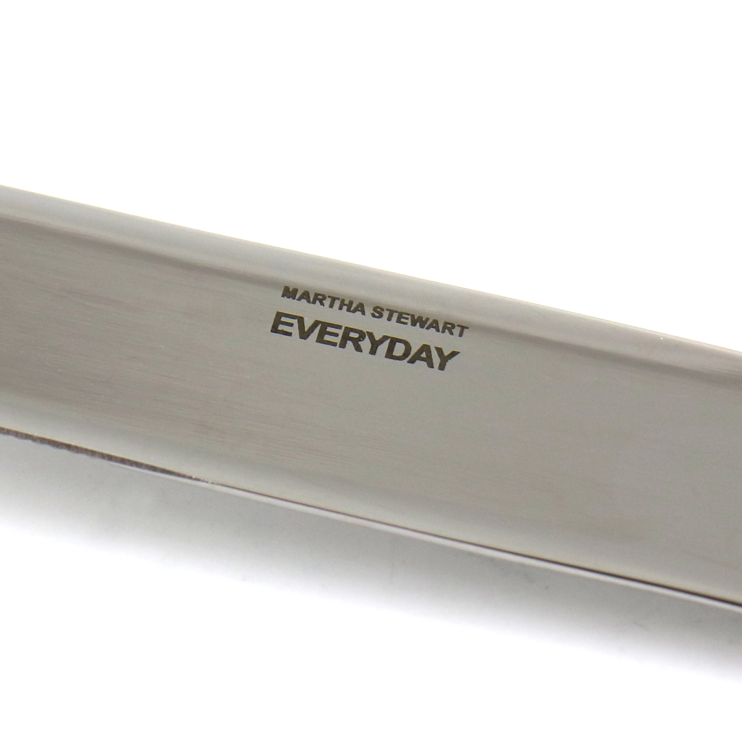 Martha Stewart Everyday 8 Piece Stainless Steel Dinner Knife Set