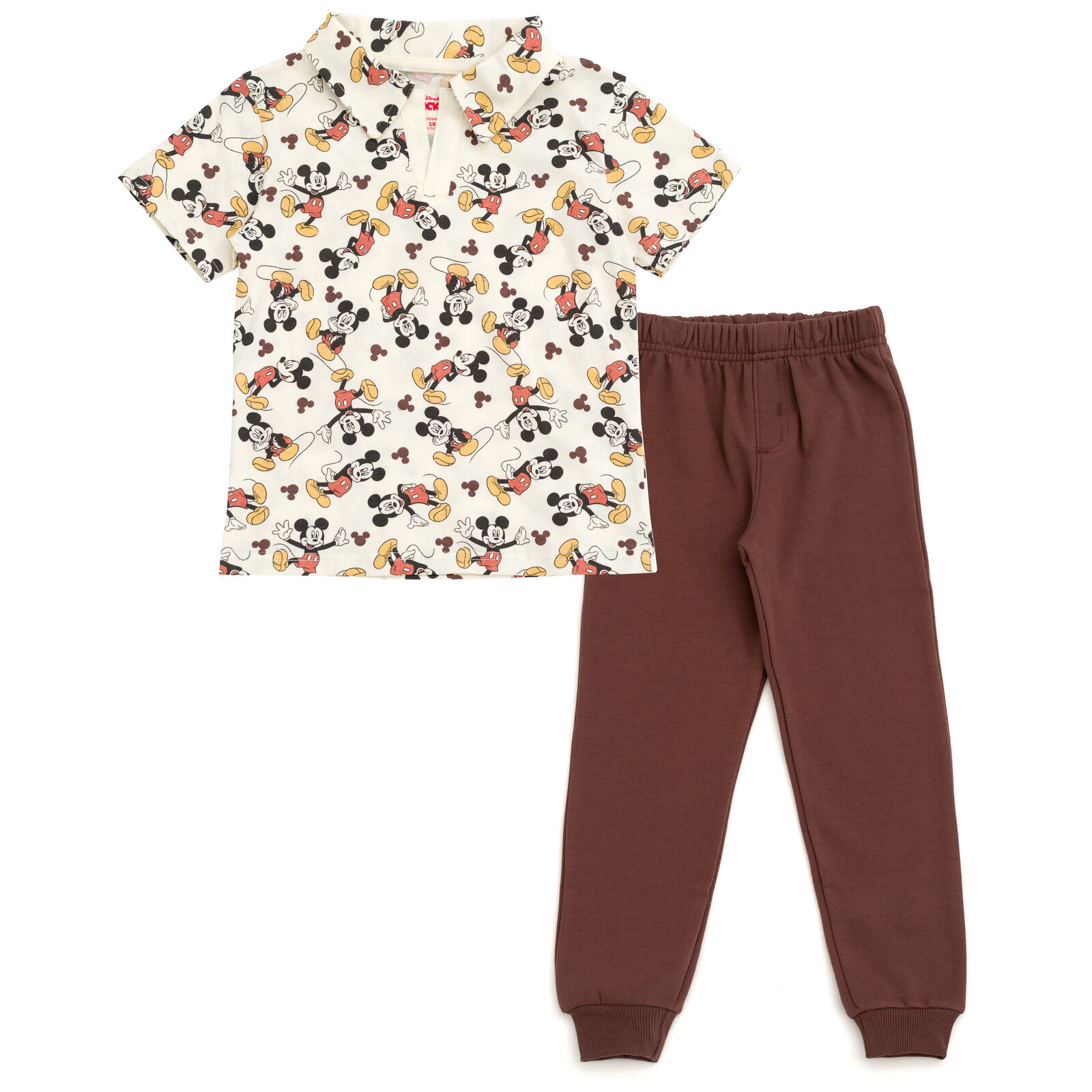 Disney Boys' 2-Piece Polo and Pants Set