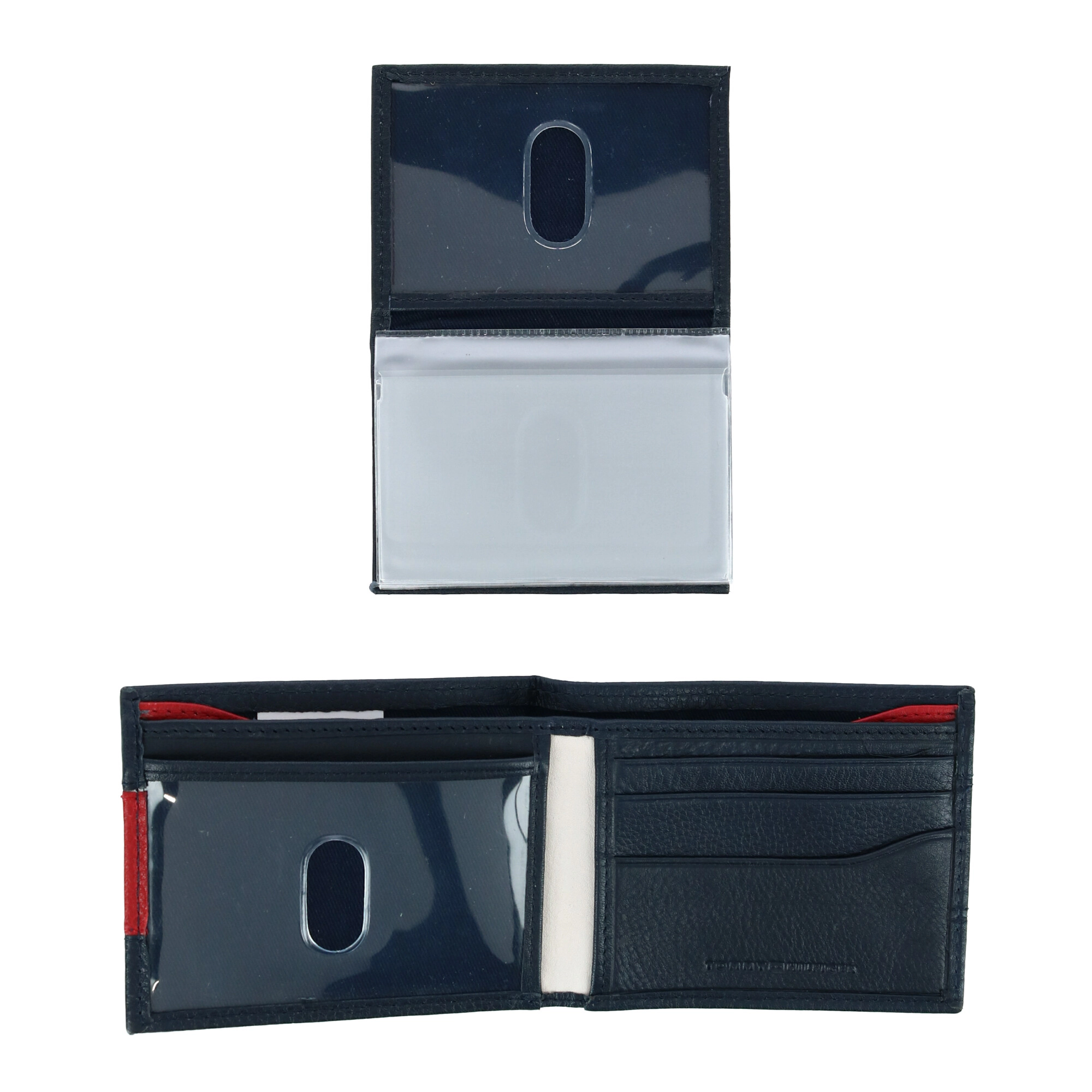 Tommy Hilfiger Men's Leather RFID Bifold Wallet with Removable Passcase