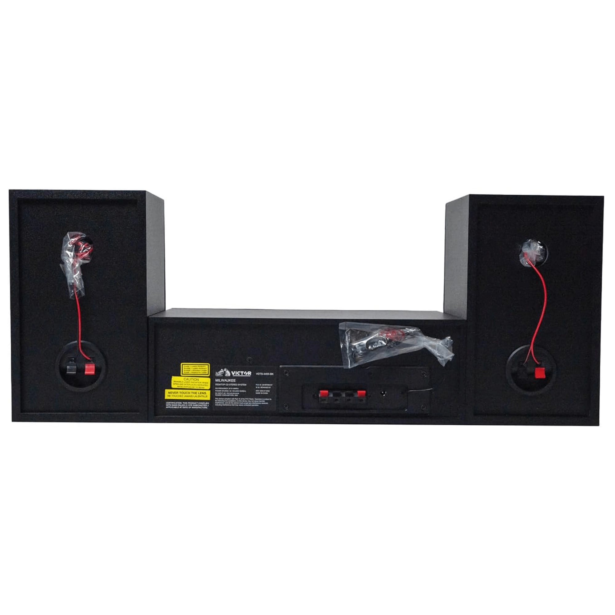 Victor Milwaukee 50W Desktop Bluetooth CD Stereo System