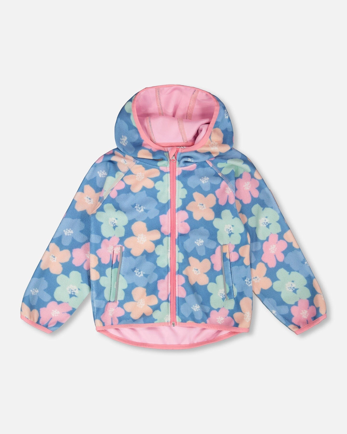 Deux par Deux Girls Softshell Jacket Flower Print