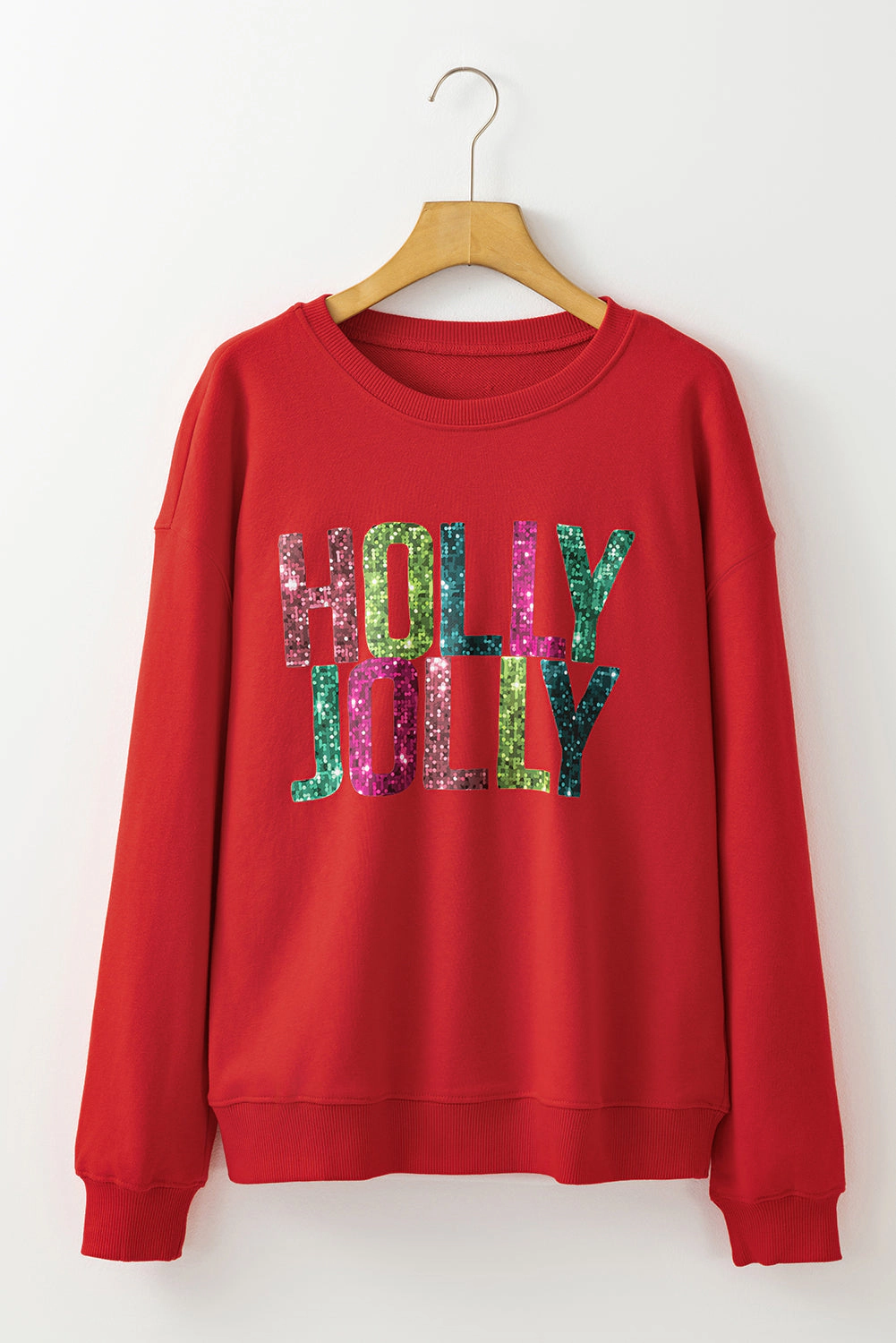 Threaded Pear Women's Junora Jolly Printing Christmas Pullover