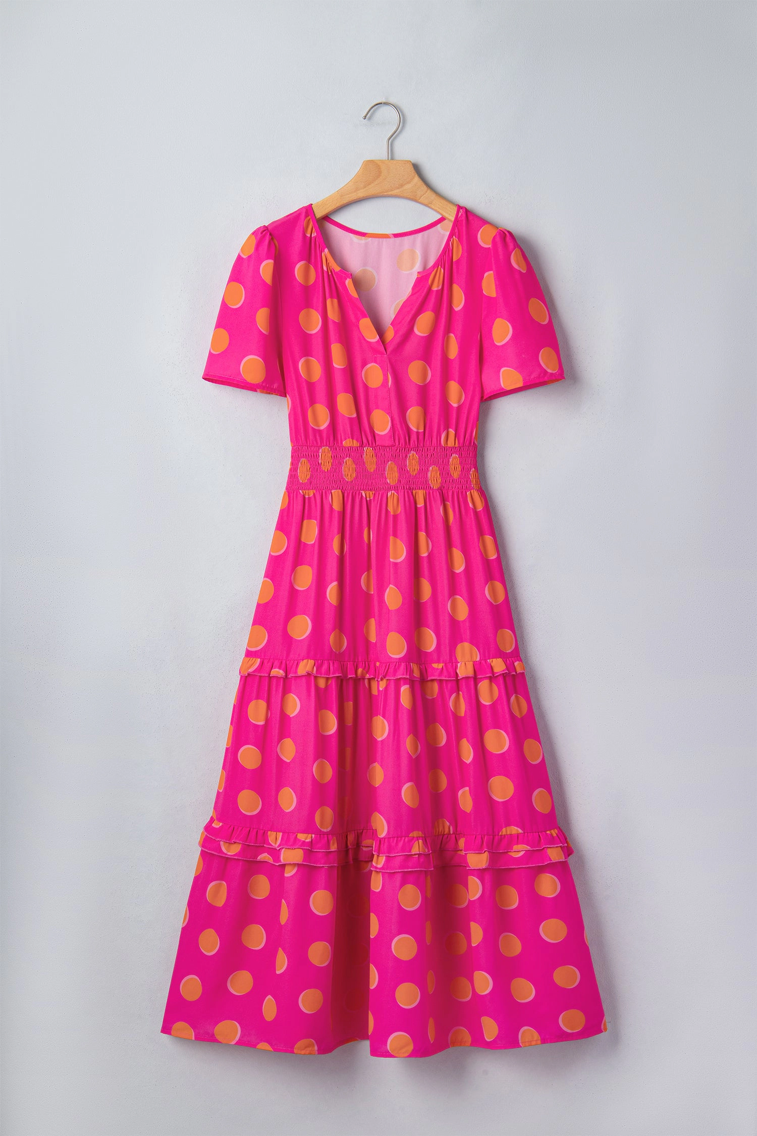 Threaded Pear Womens Myra High Waist Midi Dress