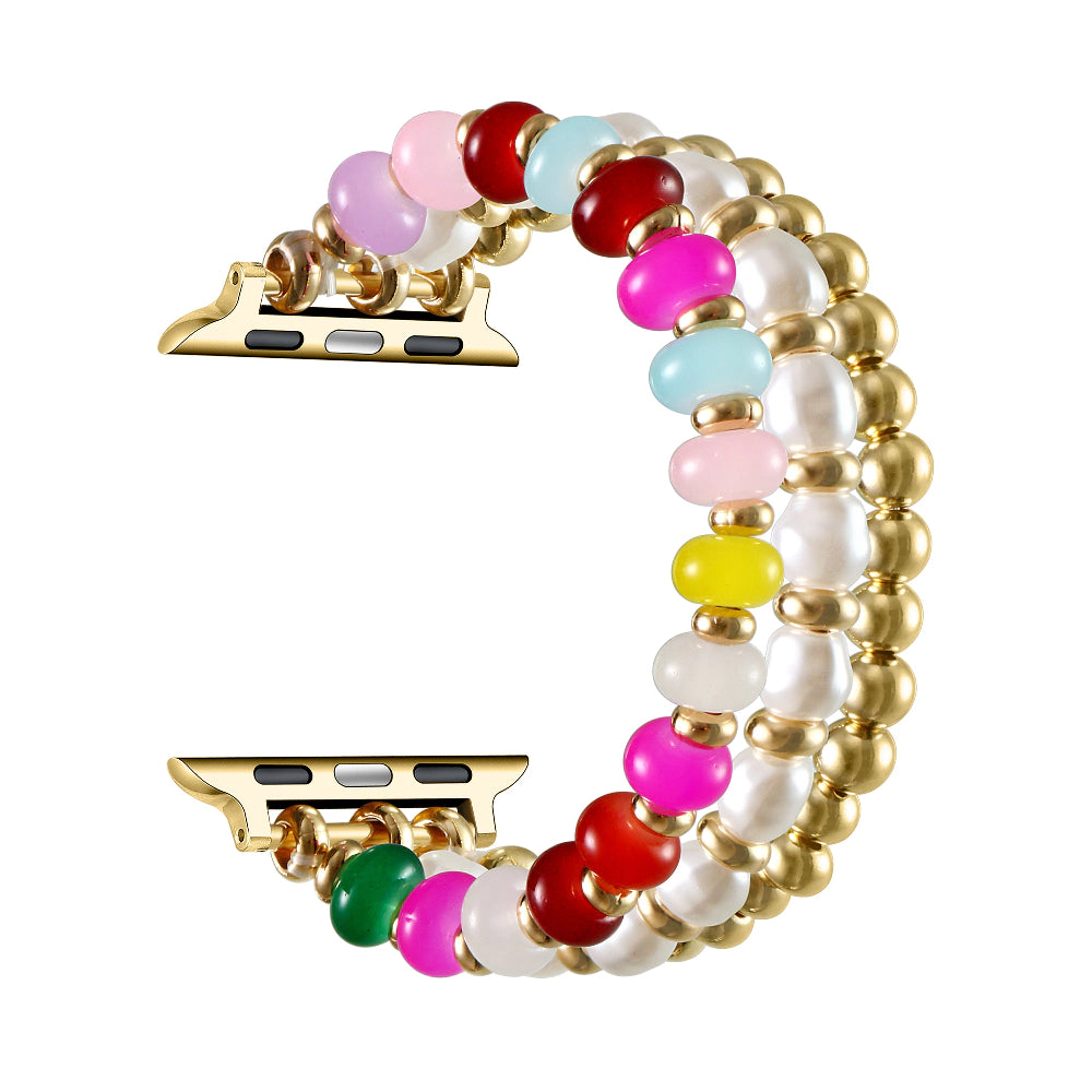 Posh Tech Womens Jasmine Beaded Band for Apple Watch