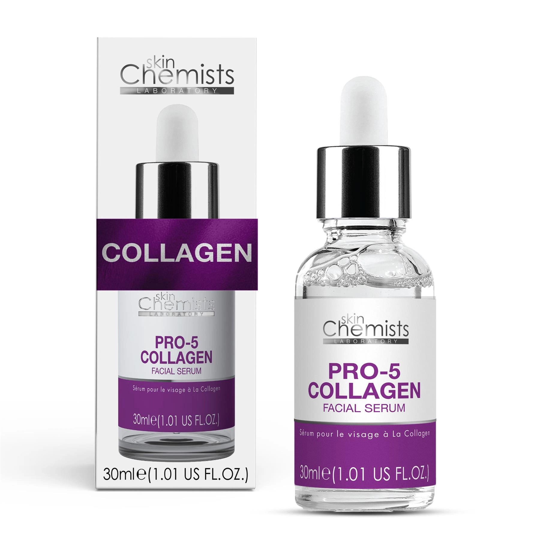 skinChemists Pro-Collagen 5 Facial Serum 30ml