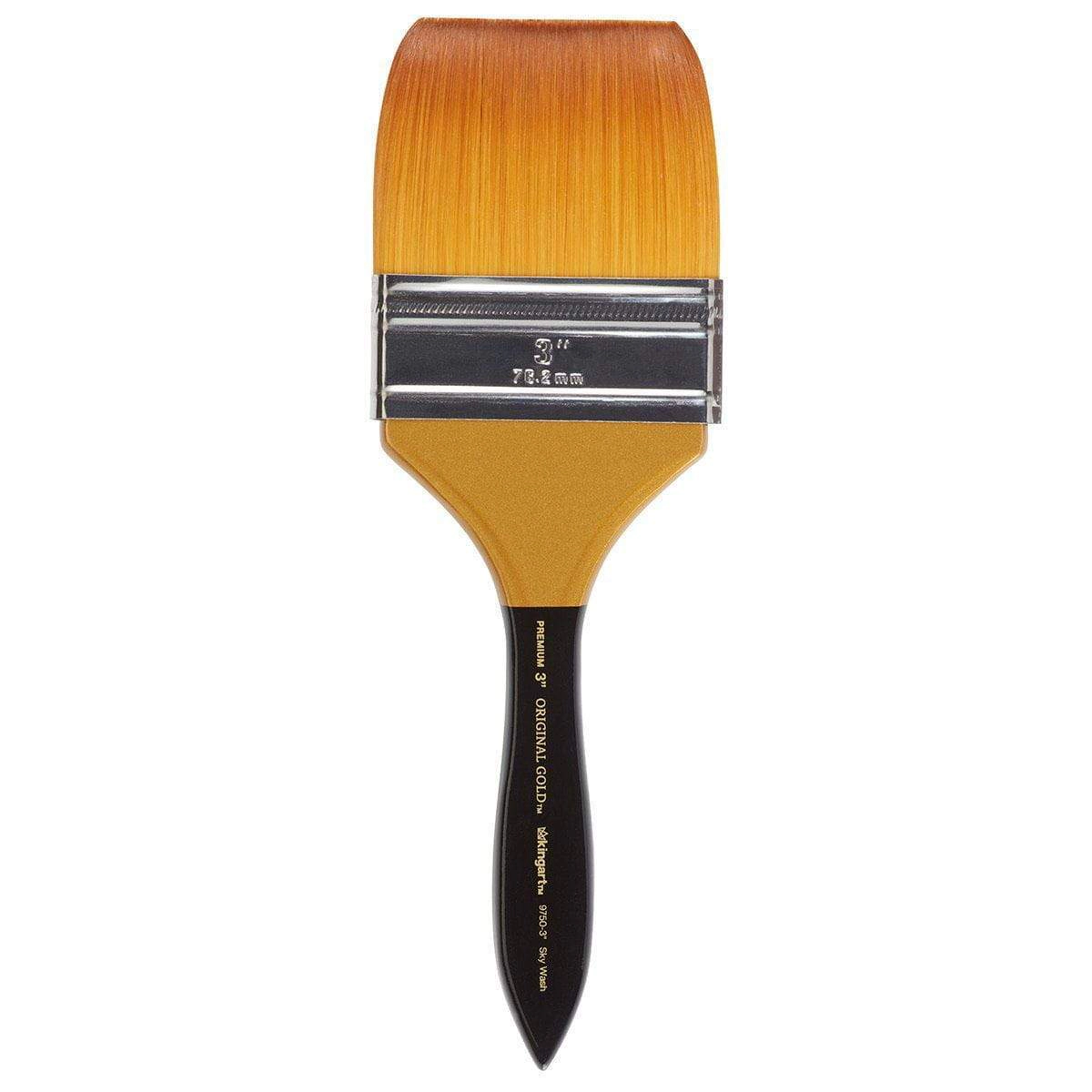 KINGART Original Gold® 9750 Sky Wash Golden Taklon Brush