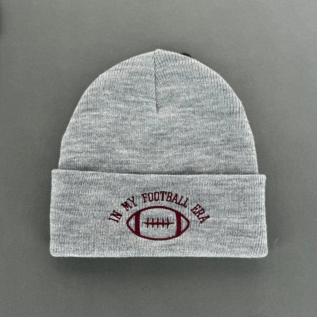 David & Young Women's In My Football Era Beanie Hat