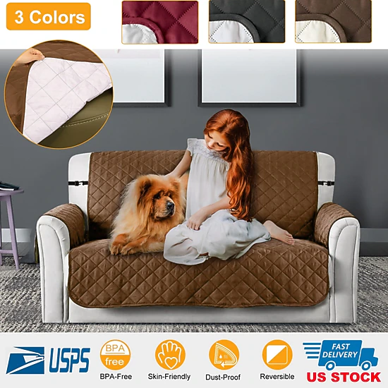GBruno Reversible Water-Resistant Sofa Cover