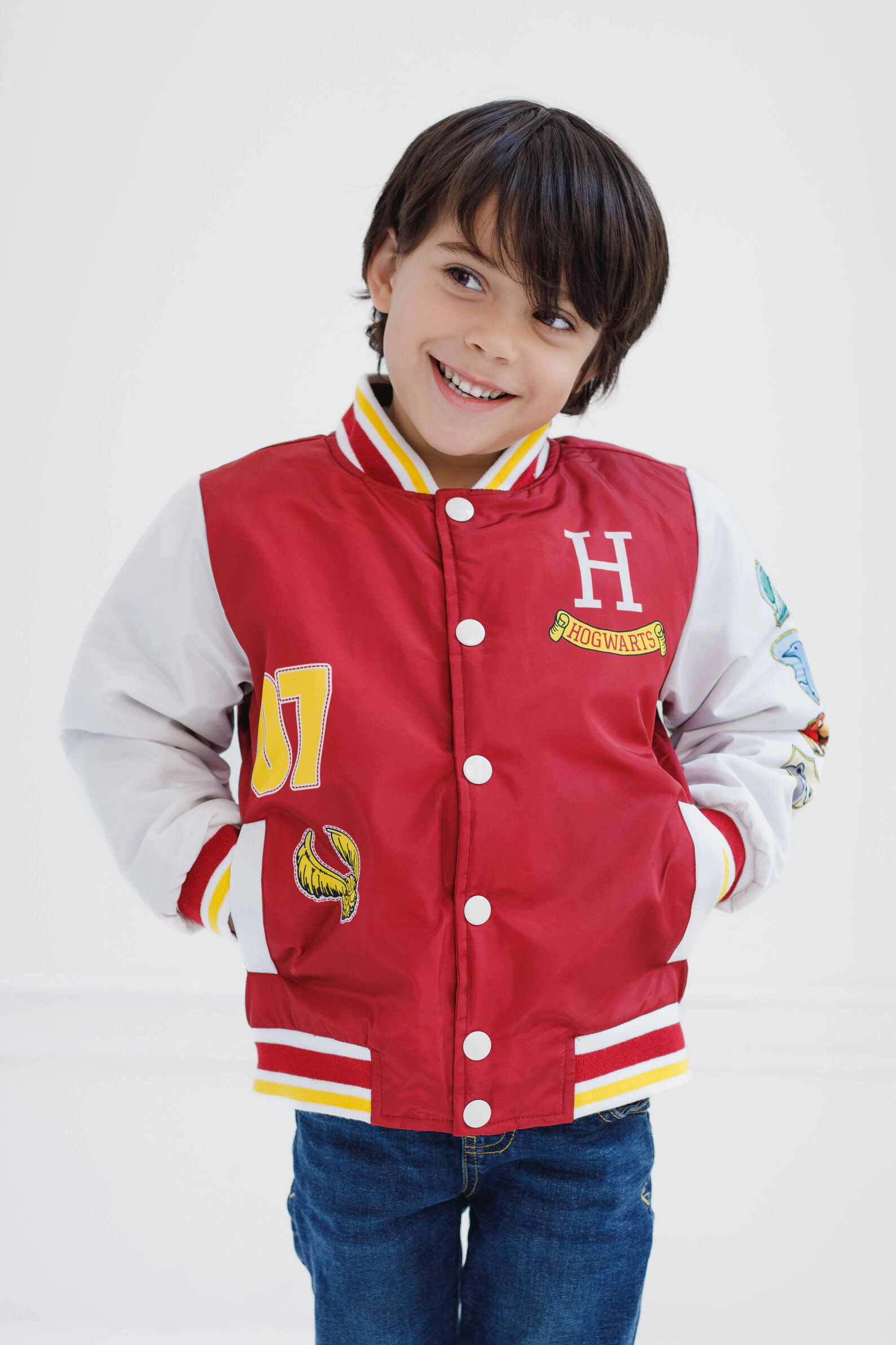 Harry Potter Boys' Varsity Bomber Jacket