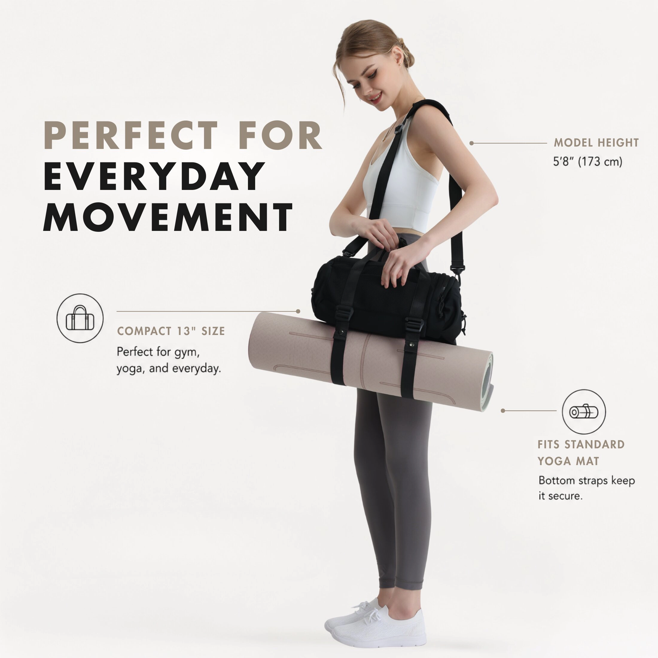 Hynes Eagle Women's Motion Mini Duffel Bag