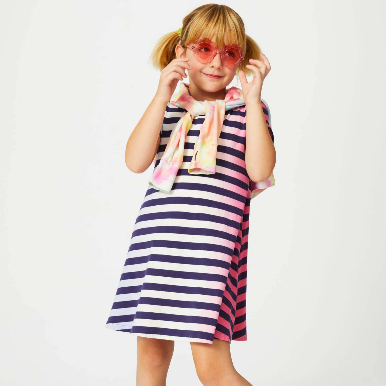 Rockets of Awesome Open Back Tee Dress for Girls