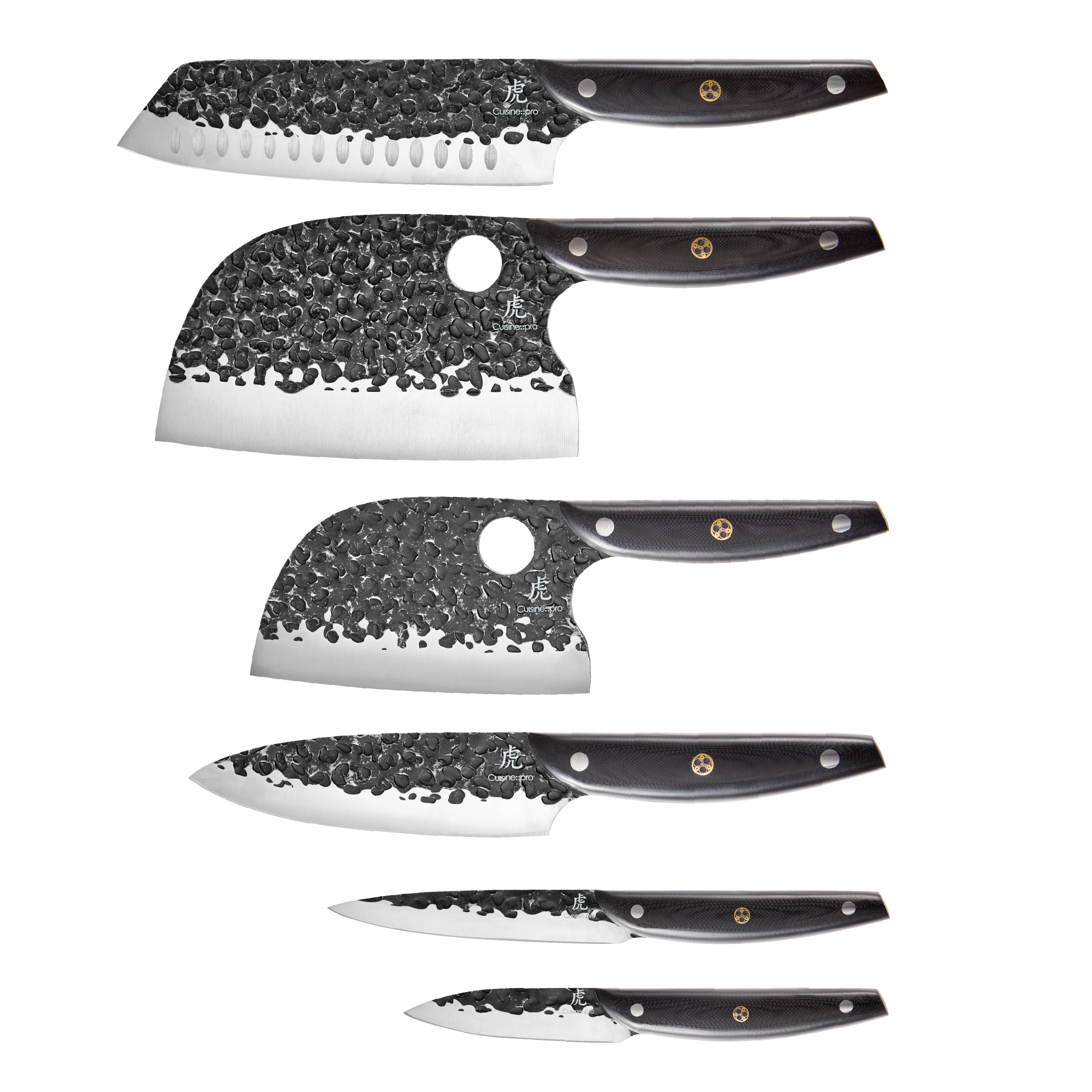 Cuisine::pro® KUROI KIBA 7-Piece Knife Block