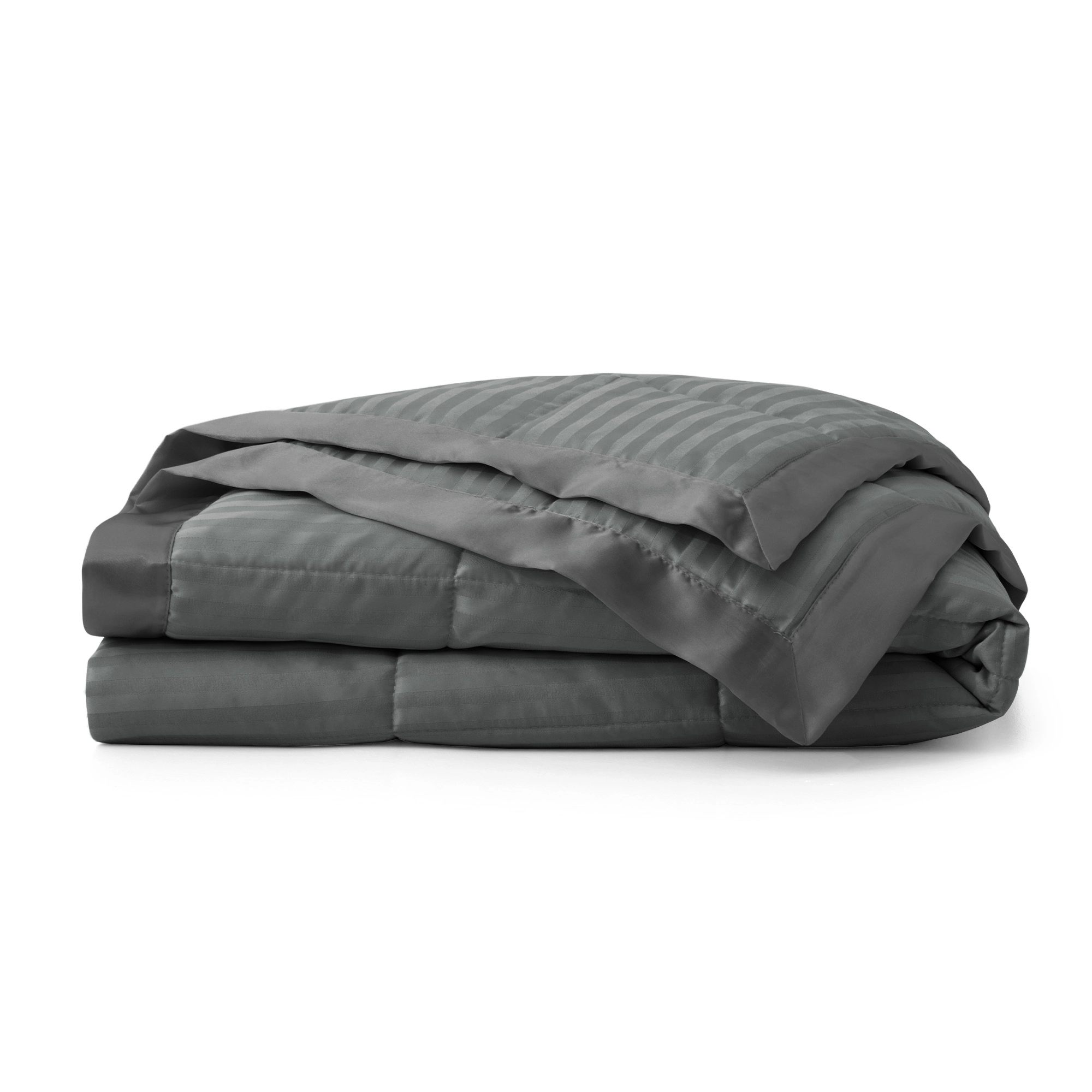 Unikome Luxurious Jacquard Super Soft Lightweight Down Alternative Blanket with Satin Trim