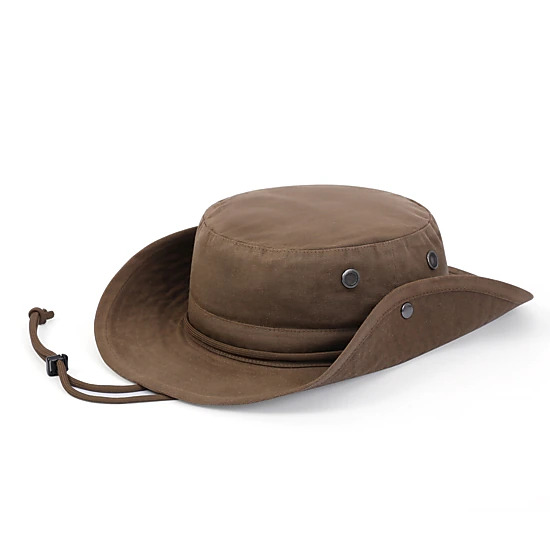 Kanut Sports Waxed Cotton Canvas Boonie Hat - Water-Resistant, UPF 50+
