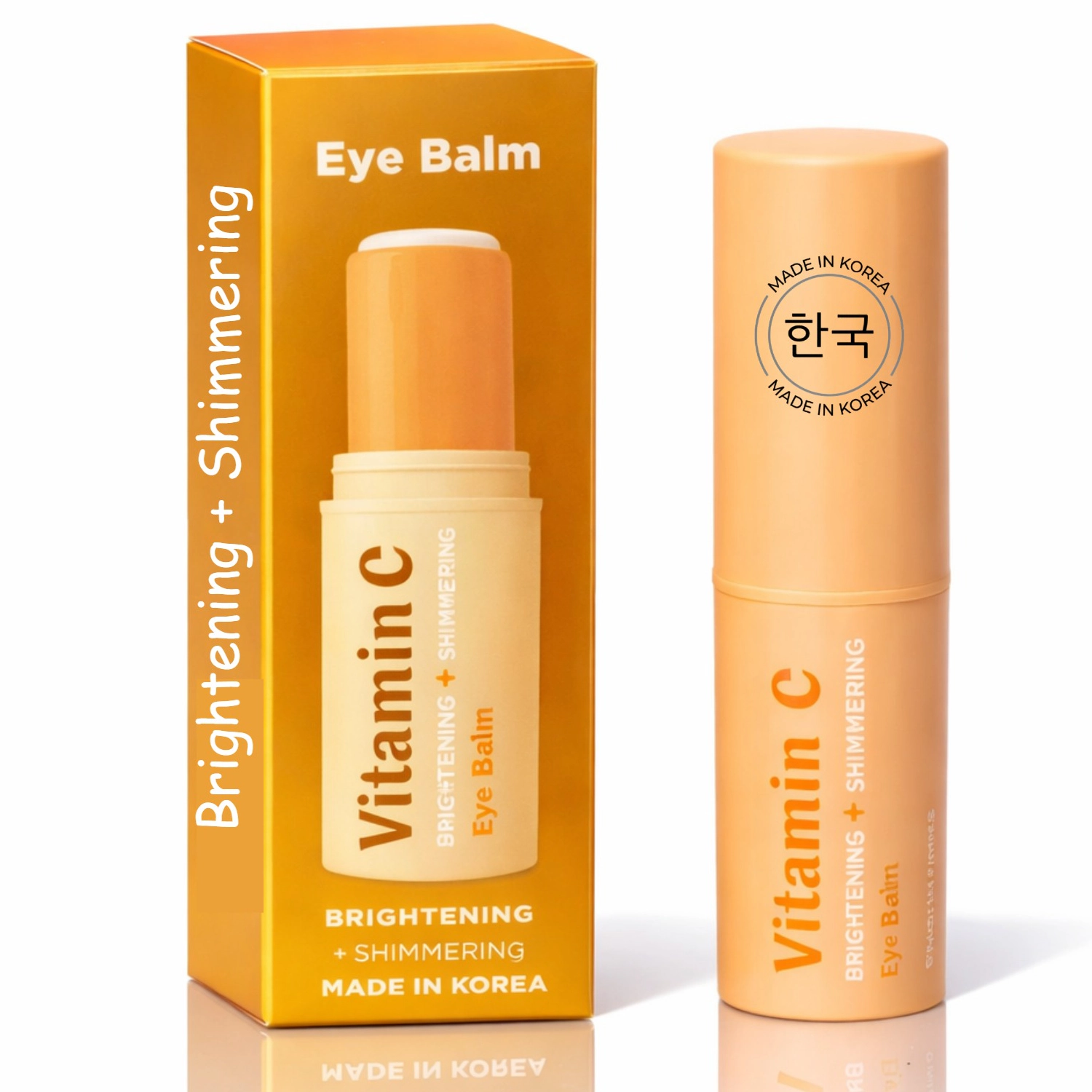 Lovery Vitamin C Brightening + Shimmering Eye Balm - Korean Skin Care Radiance Stick