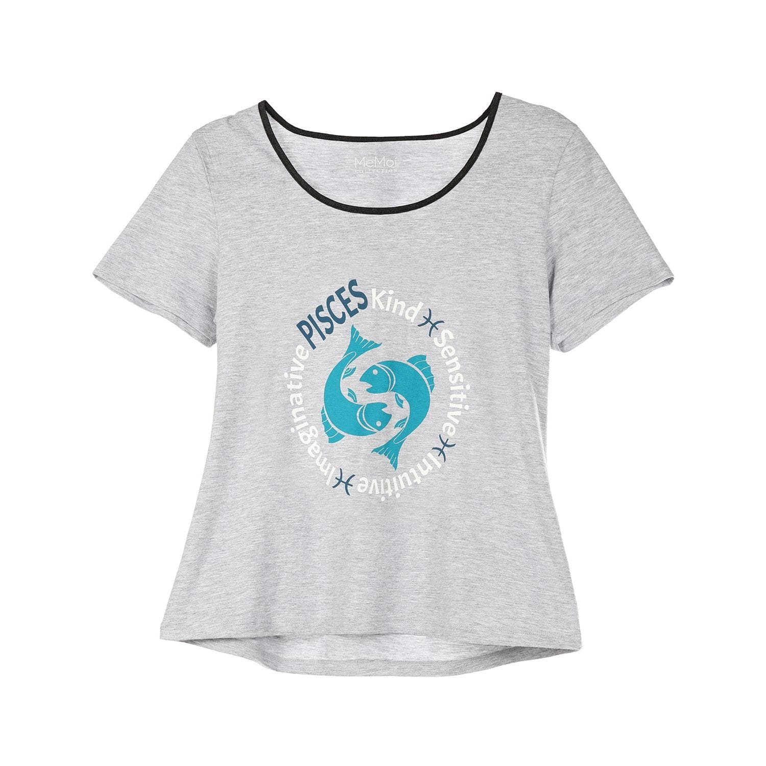 MeMoi Women's Pisces Zodiac Sign PJ Short Set