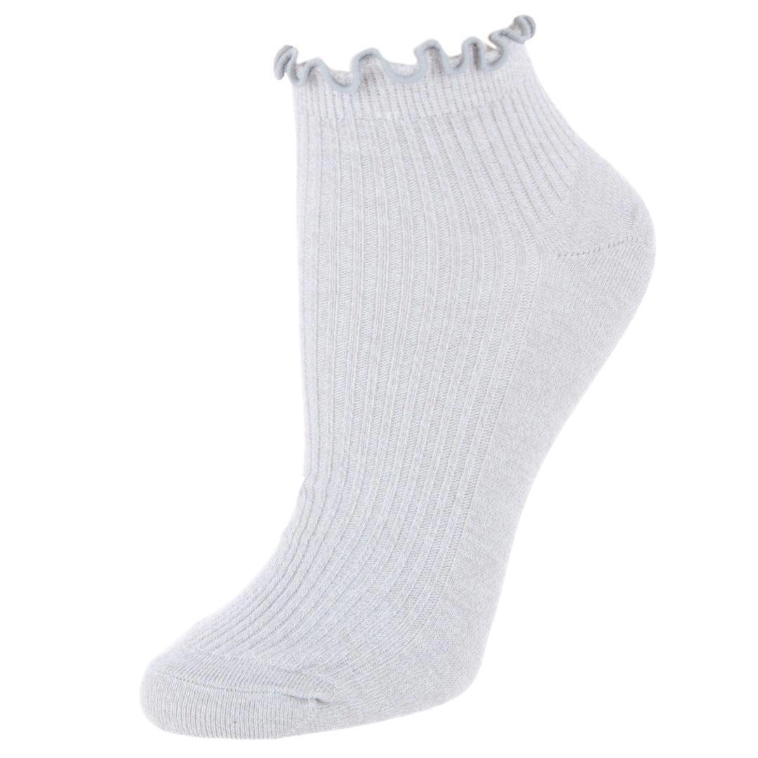 Gold Toe Women's Rib Lettuce Edge Quarter Socks (6 Pack)